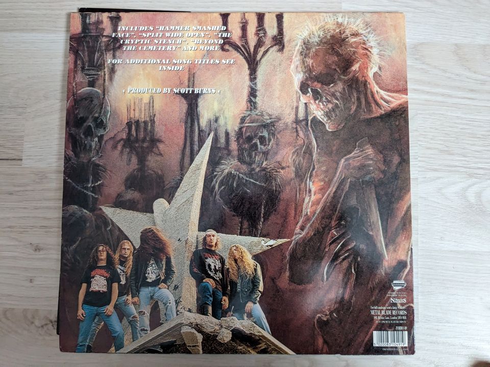 RAR Cannibal Corpse Tomb of the Mutilated LP Vinyl ERSTPRESSUNG in Nürnberg (Mittelfr)