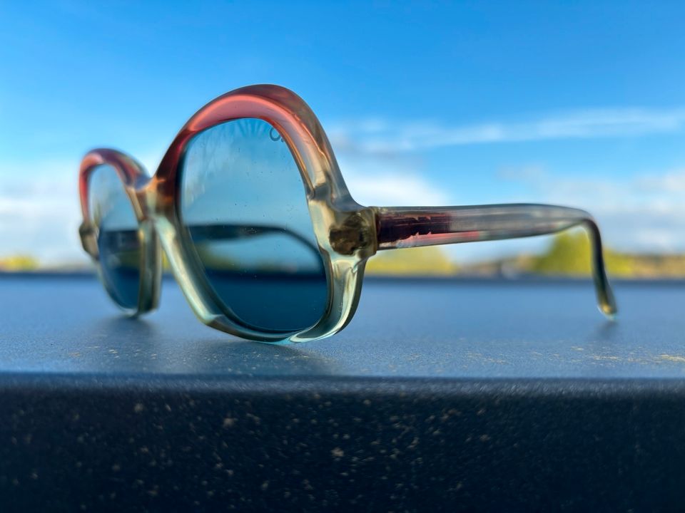 Sonnenbrille, Vintage der 70 er Jahre, Accetat in Wittlich