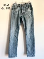 **H&M** Jeans Gr. 152 destroyed blau top wNEU Mecklenburg-Vorpommern - Klütz Vorschau