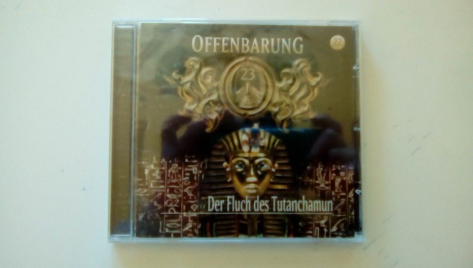 CD:Offenbarung 23,Folge 22/Der Fluch des Tutanchamun.Hörspiel.OVP in Offenbach