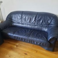 1 Sofa, 2 Sessel, 1 Hocker - echt Leder Nordrhein-Westfalen - Wermelskirchen Vorschau