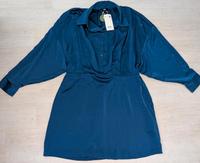 NEU Damen Bluse Satin Blau Hemd C&A Hemdkleid 48 Glänzend Kleid Bayern - Neutraubling Vorschau