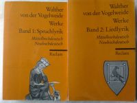Vogelweide Werk Gesamt-ausgabe Spruch Sprüche Lied-lyrik Gedicht Baden-Württemberg - Albstadt Vorschau