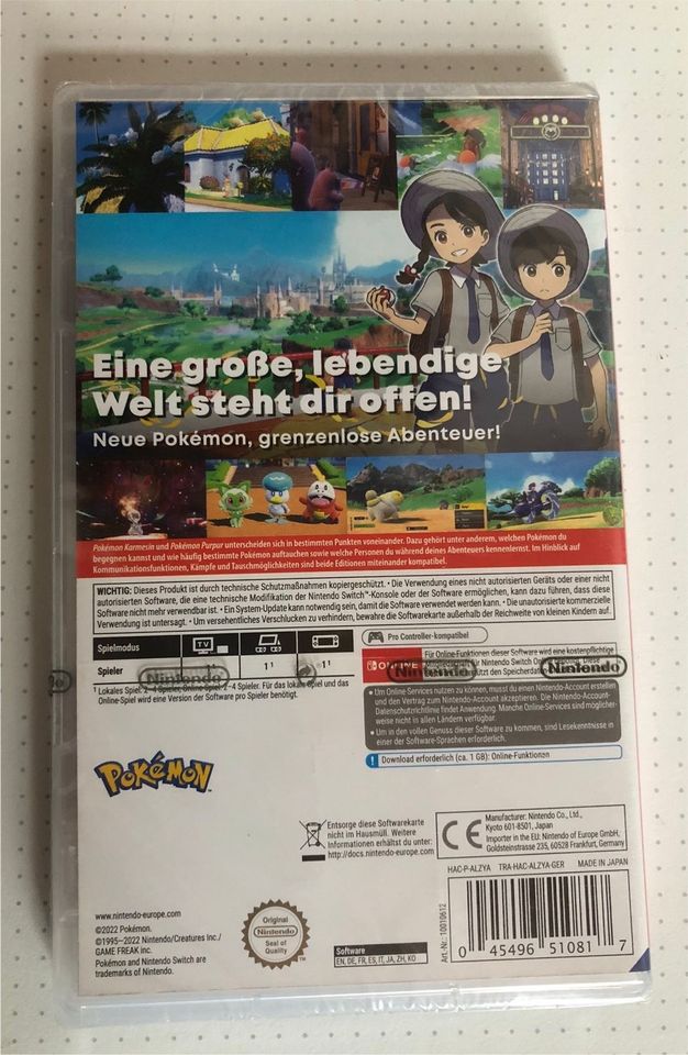 |NEU| Pokémon Purpur [Switch] in Wiesbaden