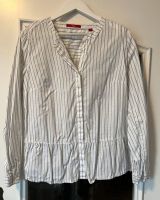 S. OLIVER Hemd Bluse schwarz weiß gestreift Volant Schößchen 42 Baden-Württemberg - Kandern Vorschau