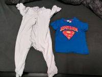 80 86 Strampler Schlafanzug T-Shirt Superman Oberteil h&m c&A Bab Kr. Altötting - Töging am Inn Vorschau