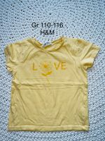 T-Shirt gelb Gr 110 116 H&M Berlin - Charlottenburg Vorschau