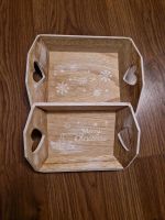 2 Stück Weihnachts Tabletts Holz Bayern - Bad Rodach Vorschau