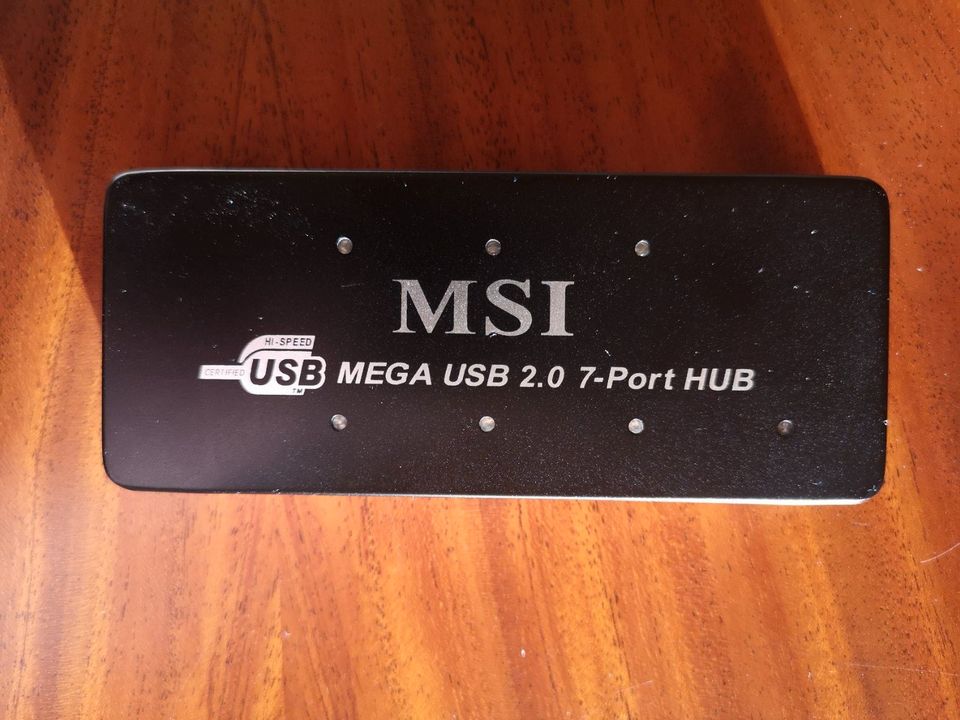 MSI MEGA USB 2.0 7-Port HUB in Baden-Württemberg - Laichingen | PC Kabel &  Adapter gebraucht kaufen | eBay Kleinanzeigen ist jetzt Kleinanzeigen