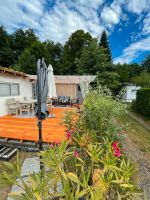 Dauerstellplatz Wohnwagen mit Häuschen und Terrasse im Elsass Baden-Württemberg - Achern Vorschau