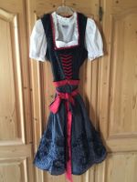 Dirndlkleid in Schwarz/Rot mit Bluse in Gr.36 ,Top Zustand Bayern - Karlshuld Vorschau