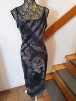 Sexy Maxi Kleid Schwarz Grau Batik Neu Nordrhein-Westfalen - Neuss Vorschau