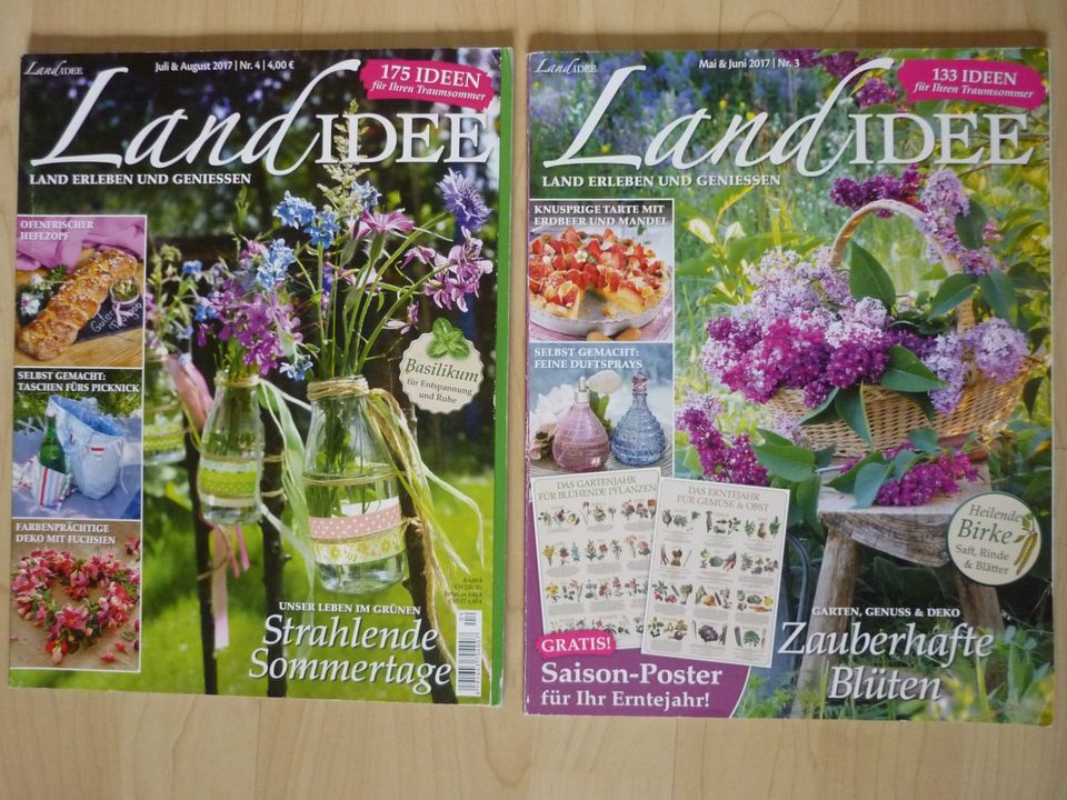 2x LANDIDEE 3x GARTENIDEE Garten Landhaus Advent Zeitschriften in Warendorf