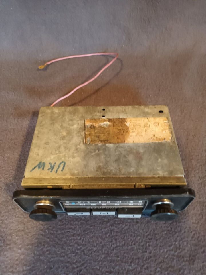 Oldtimer Radio mit Blende Blaupunkt in München