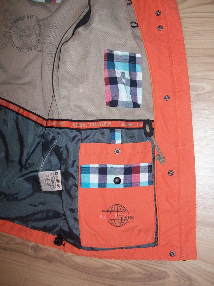 Killtec Funktionsjacke/Outdoorjacke orange Gr.38/S Maße lesen in Berlin