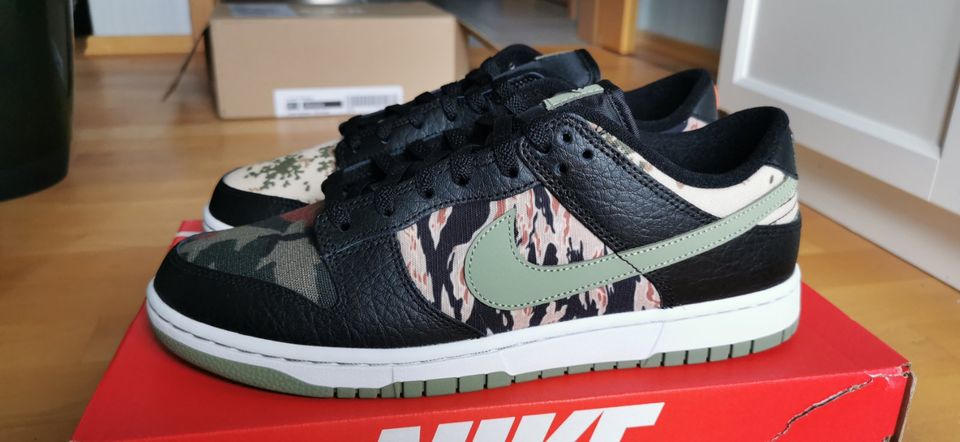 Nike SB Dunk Low Crazy Camo Gr. 44 in Salzkotten