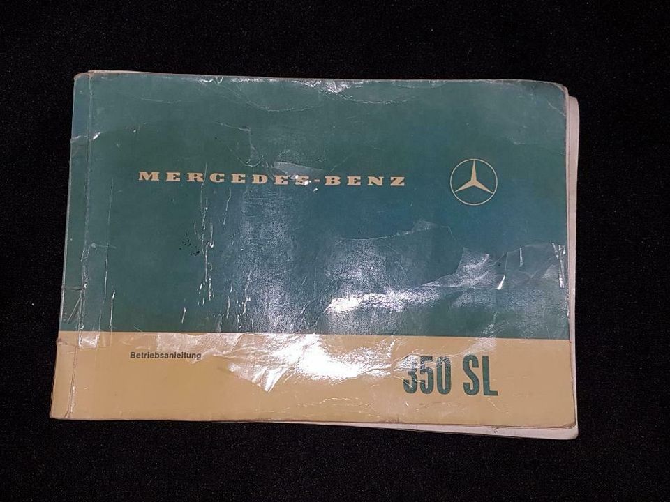 Mercedes 350 SL W107 Betriebsanleitung Handbuch W107 R107 350 SL in St. Wendel