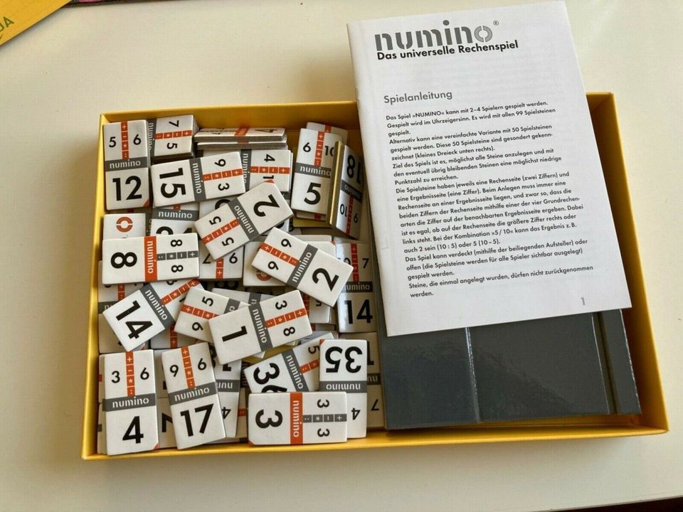 Numino Das universelle Rechenspiel Mathe Grundrechenarten ab 6 in Hamburg