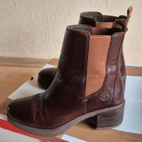 Timberland Boots/Stiefeletten/Stiefel braun Niedersachsen - Bunde Vorschau