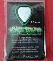 Plektrum Chicken Picks Shredder 3.5 mm Niedersachsen - Braunschweig Vorschau