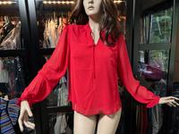 ASHLEY BROOKE Chiffon Bluse rot XS 34 NEU Sachsen - Taucha Vorschau