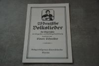 25 deutsche Volkslieder, Gitarrensolo, Simon Schneider, Noten Sachsen - Ehrenfriedersdorf Vorschau