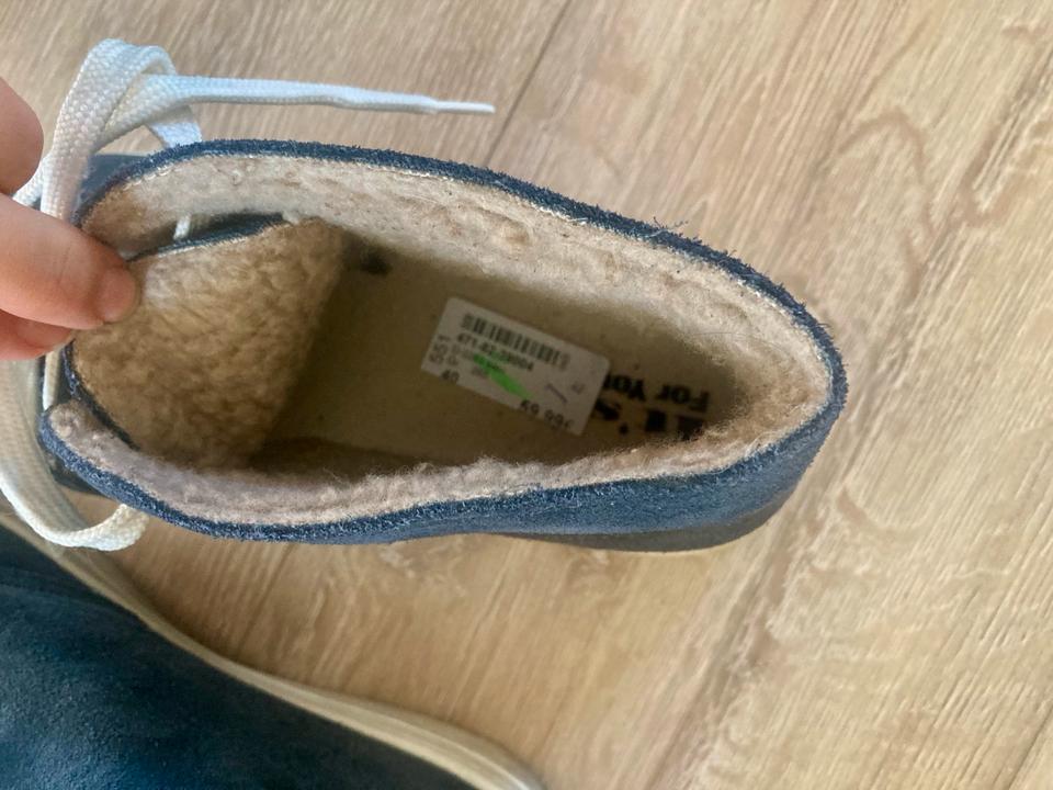 Stiefel Stiefeletten Schuhe Freizeitschuhe Leder neu gr 40 in Vilsbiburg