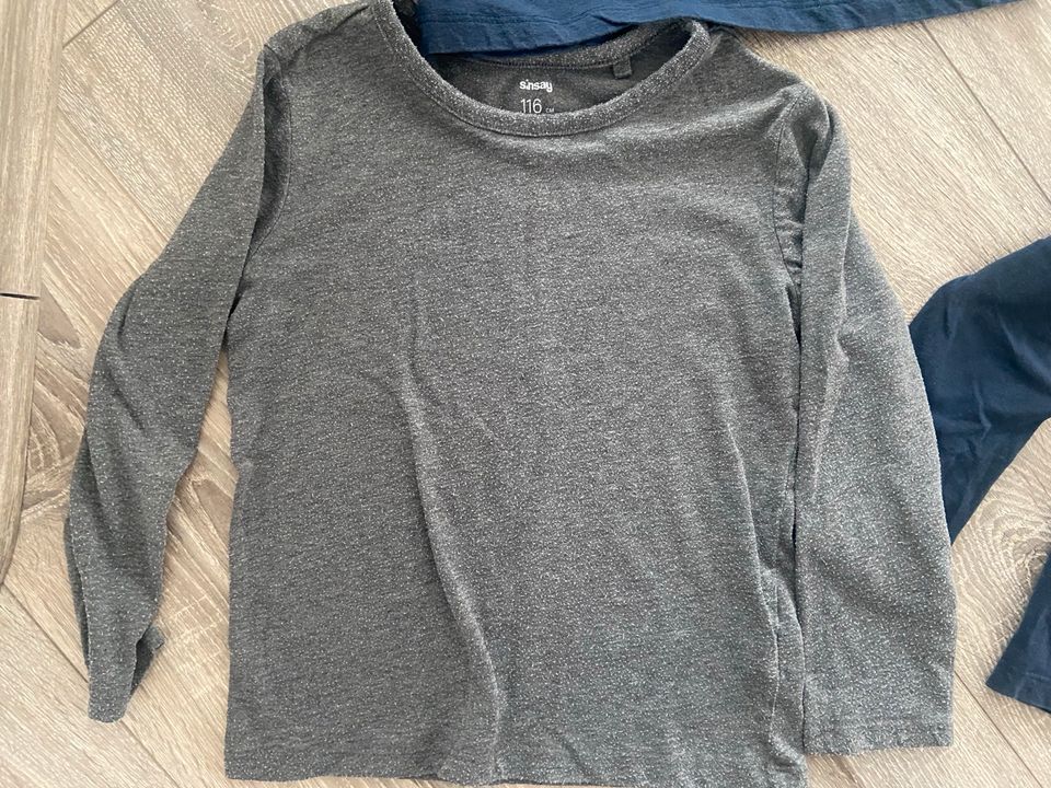 Langarmshirt Shirt Junge 116 Paketpreis in Babenhausen