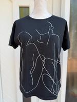 Comma T-Shirt Damen Shirt kurzärmliges Oberteil Baumwolle 38 40 Niedersachsen - Heidenau Vorschau