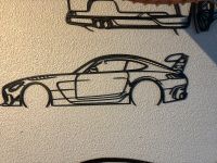 Wanddekoration Auto Silhouette Mercedes AMG GT R (60x17 cm) Nordrhein-Westfalen - Rheurdt Vorschau