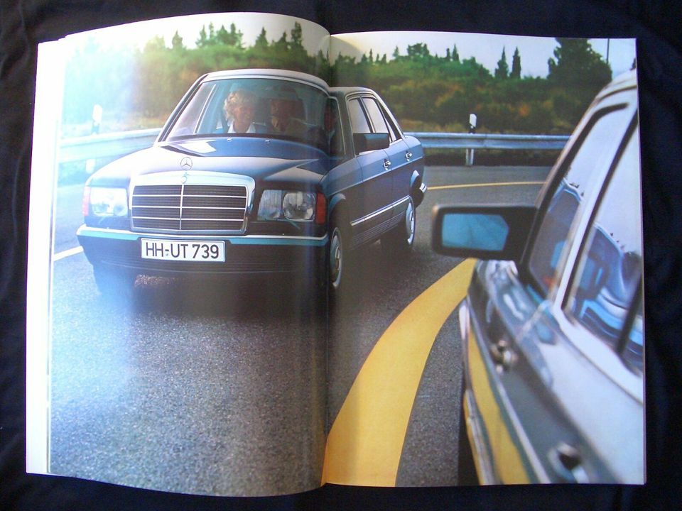 W126  126er  280S  280SE  280SEL Prospekt 126er Prospekt S-Klasse in Berlin