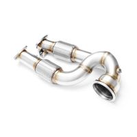 RM Motors Downpipe für Audi Q3 RS 2.5 performance quattro 8UB 8UG | Ersatzrohr Edelstahl Decat Delete Pipe Catless Motorsport Tuning Upgrade Leistungssteigerung Straight Auspuff Rheinland-Pfalz - Kaiserslautern Vorschau