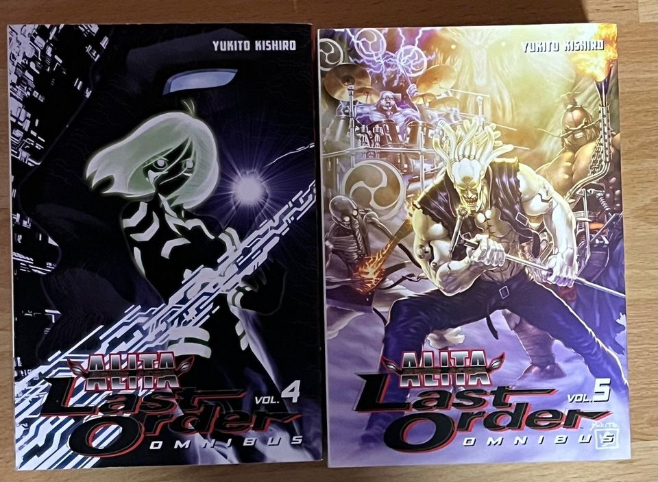 Battle Angel Alita Last Order manga, vollständig in Fürth