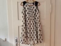 ❗ H&M Gr L / 40 lüftiges Kleid Sommerkleid beige Schultern Spitze Leipzig - Schleußig Vorschau