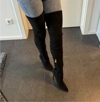 Overknees ASOS Stiefel mit Absatz schwarz Baden-Württemberg - Ludwigsburg Vorschau