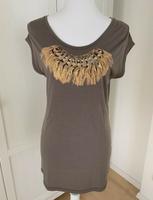 Designer Shirt * Escada * sportlich elegant * Schlamm * Gold Bayern - Erding Vorschau
