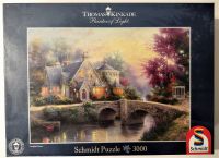 Schmidt Puzzle 3000T, "Abendstimmung" v. T. Kinkade, origin.-verp Bayern - Fürstenzell Vorschau