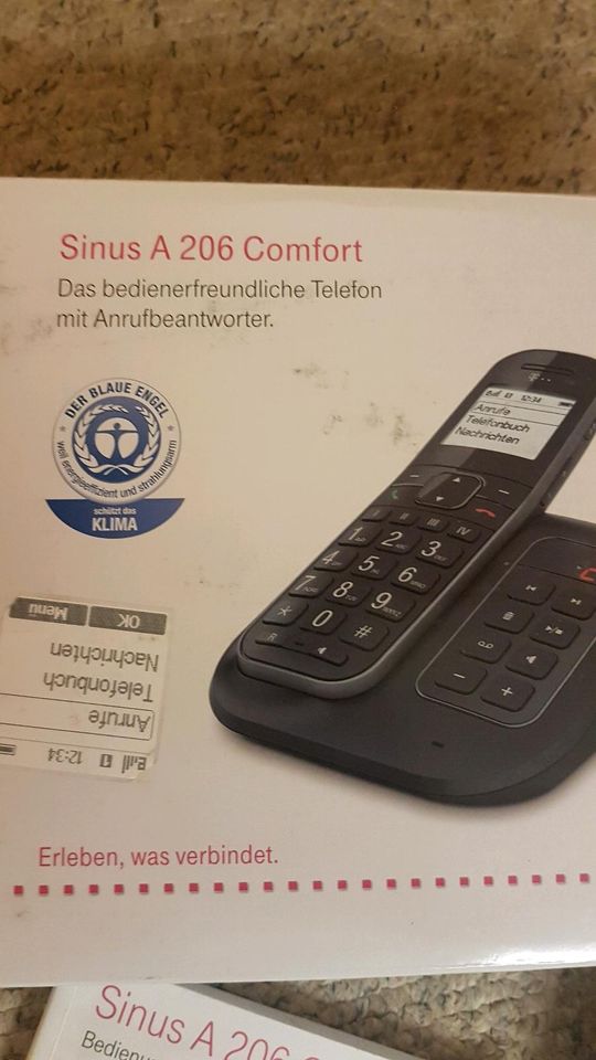 Sinus A206 Comfort Telefon mit Anrufbeantworter in Schleiden