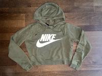 Original Nike Crop Pulli * Gr. XS * Sweatshirt * Khaki * Berlin - Steglitz Vorschau