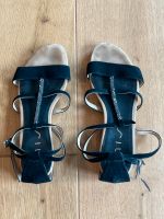 Unisa Leder Sandalen Gr 37 schwarz Strass Nordrhein-Westfalen - Leverkusen Vorschau