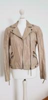 Lederjacke beige Bikerlederjacke Gr. S Düsseldorf - Bilk Vorschau