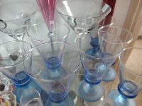 Becher - Gläser - Dessert - Coctail - Glas blau set  6 Stück Baden-Württemberg - Villingen-Schwenningen Vorschau