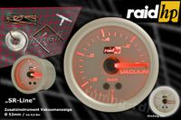 Raid SR-Line Vacuum Unterdruck Anzeige,Instrument Ecco LED,52mm Kreis Ostholstein - Bad Schwartau Vorschau