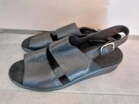 Semler Leder- Sandalen Gr.4 1/2 schwarz Nordrhein-Westfalen - Kempen Vorschau