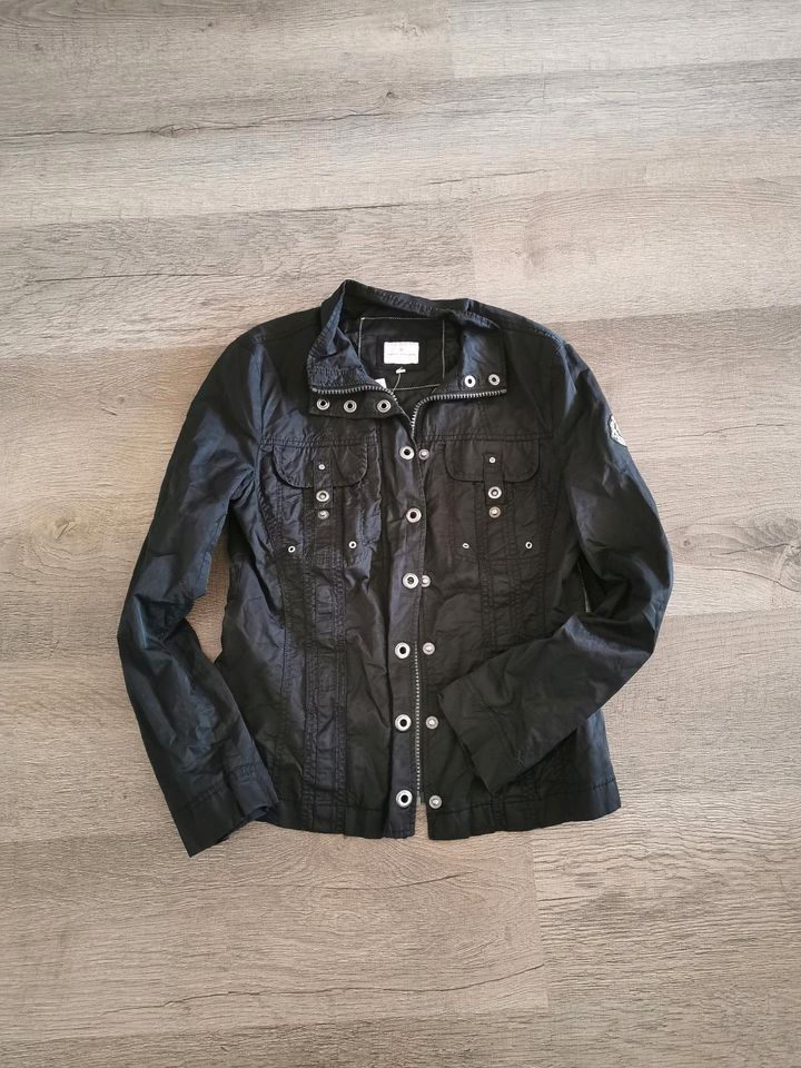 Jacke von Tom Tailor gr. L in schwarz in Dietzenbach