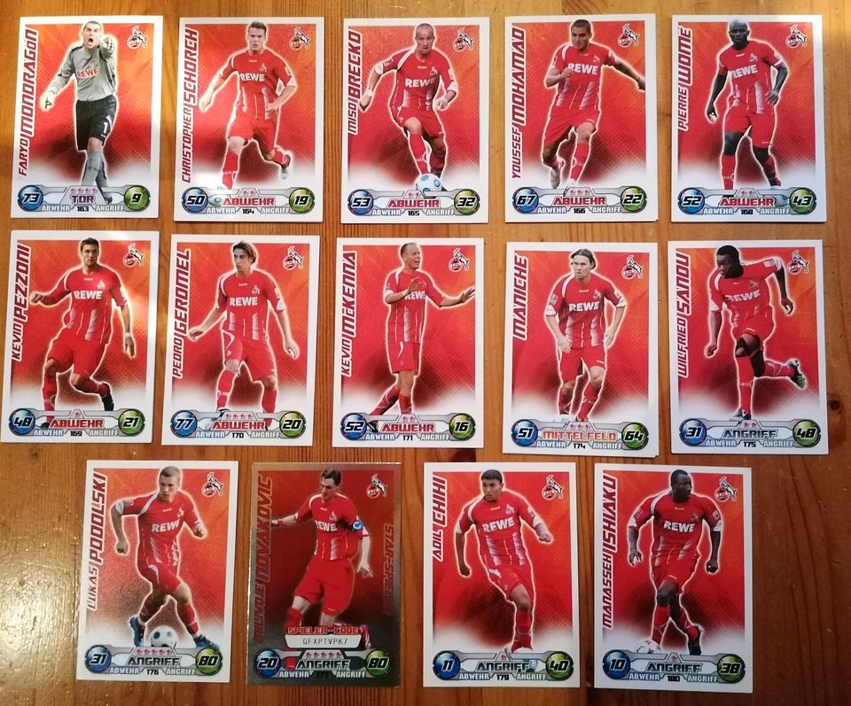 Match Attax - Saison 2009/2010 in Ostbevern