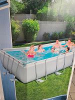 Bestway Aufstellpool 4,04 m x 2,01 m x 1,00 m Hessen - Habichtswald Vorschau