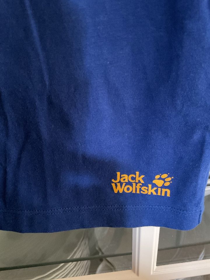 Jack Wolfskin Shirt T Shirt Kurzarm Biobaumwolle Organic in Bernhardswald
