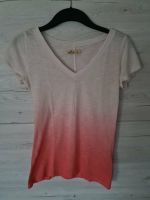 Hollister Weiß Rosa Ombre T-Shirt Baden-Württemberg - Ulm Vorschau