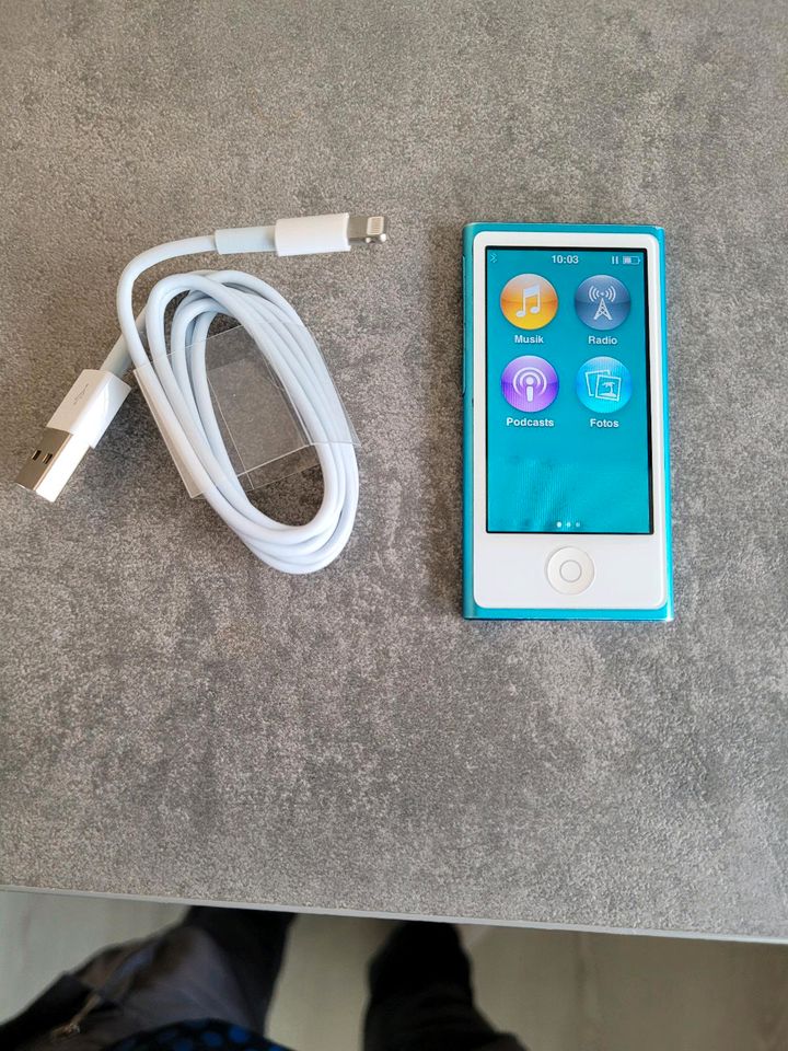 Apple iPod nano 7G 16GB türkis in Altdorf bei Nürnberg